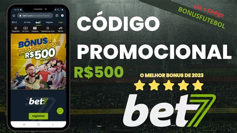 Código promocional Bet7: use BVIP e ganhe até R0 de bônus